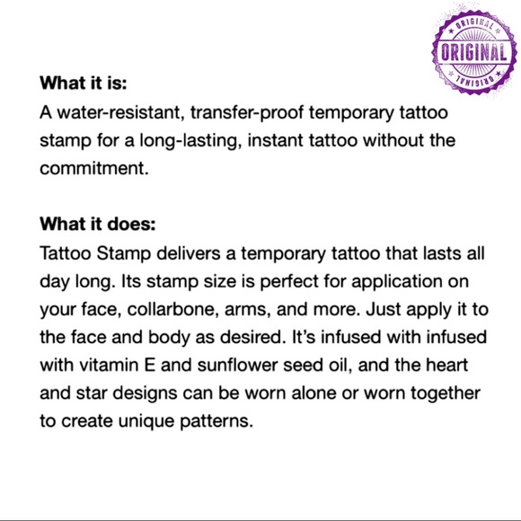 Milk Makeup Tattoo Stamp, Yin Yang Symbol - Picture 4 of 5